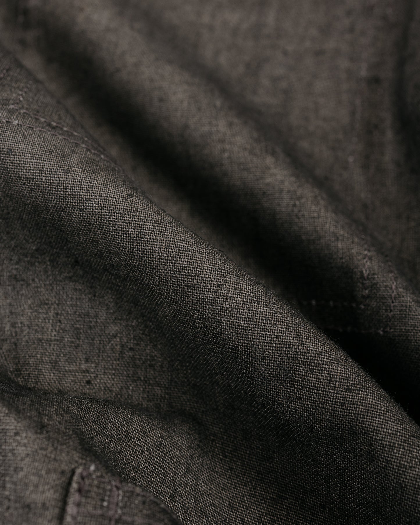 lost & found Amomento Amomento Linen Pocket Jacket Brown