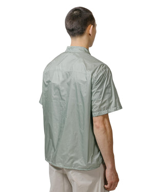 Amomento Nylon Short Sleeve Shirts Mint model back