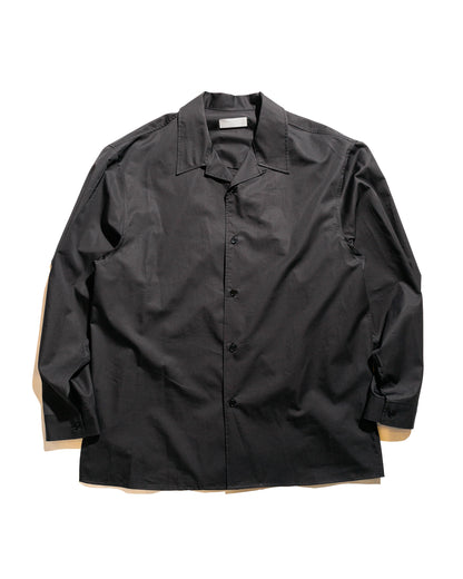 lost & found Amomento Amomento Open Collar Shirts Black