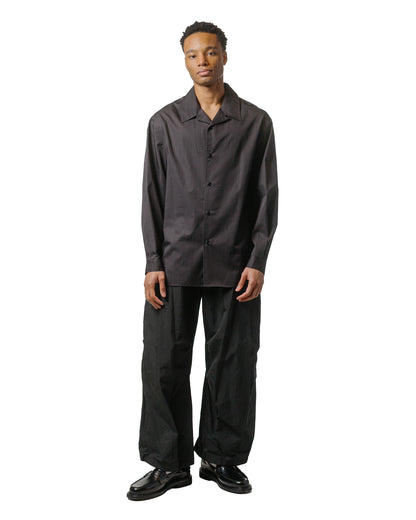 lost & found Amomento Amomento Open Collar Shirts Black