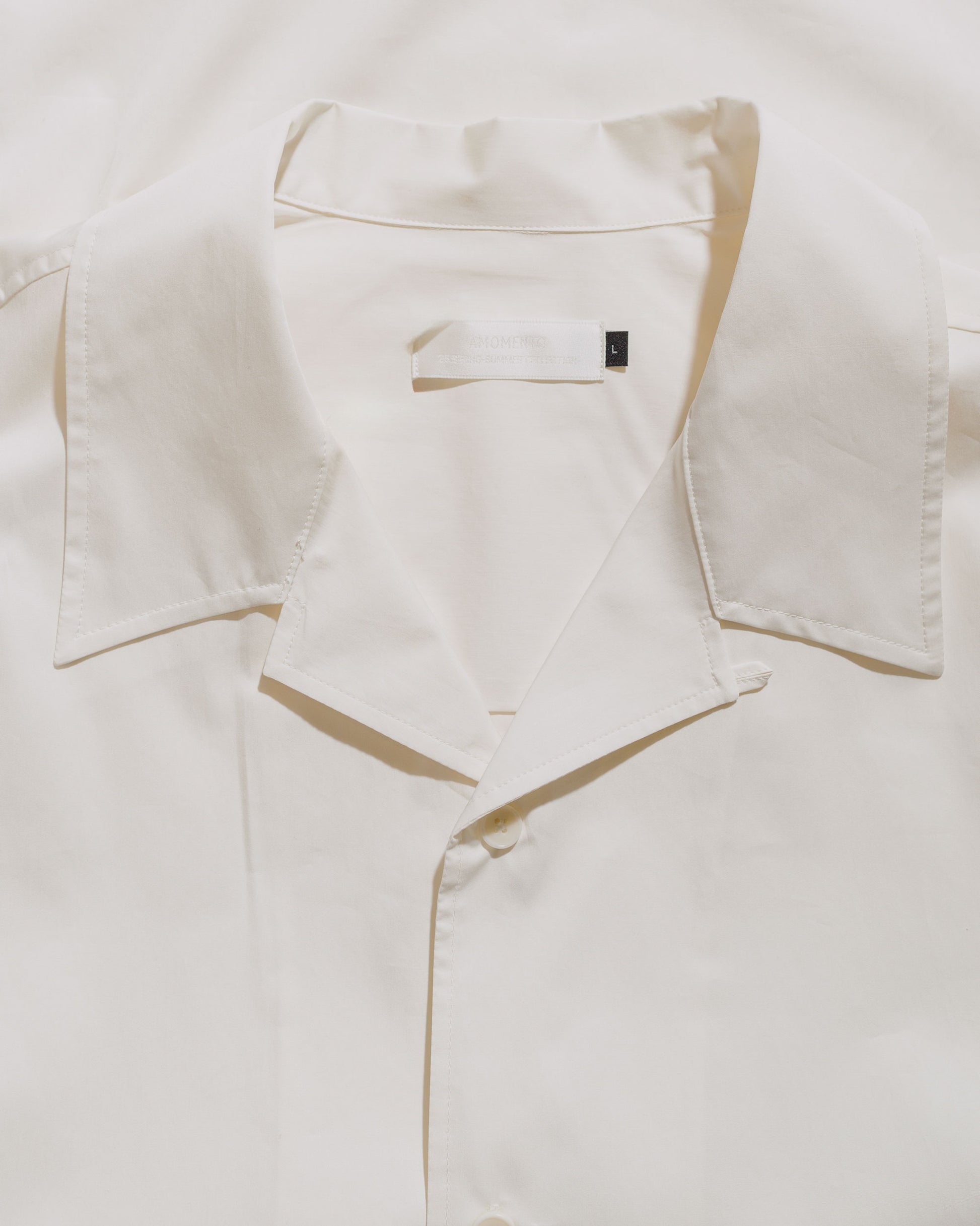 lost & found Amomento Amomento Open Collar Shirts Ivory