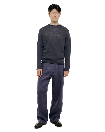 lost & found Amomento Amomento Paper Yarn Pullover Charcoal