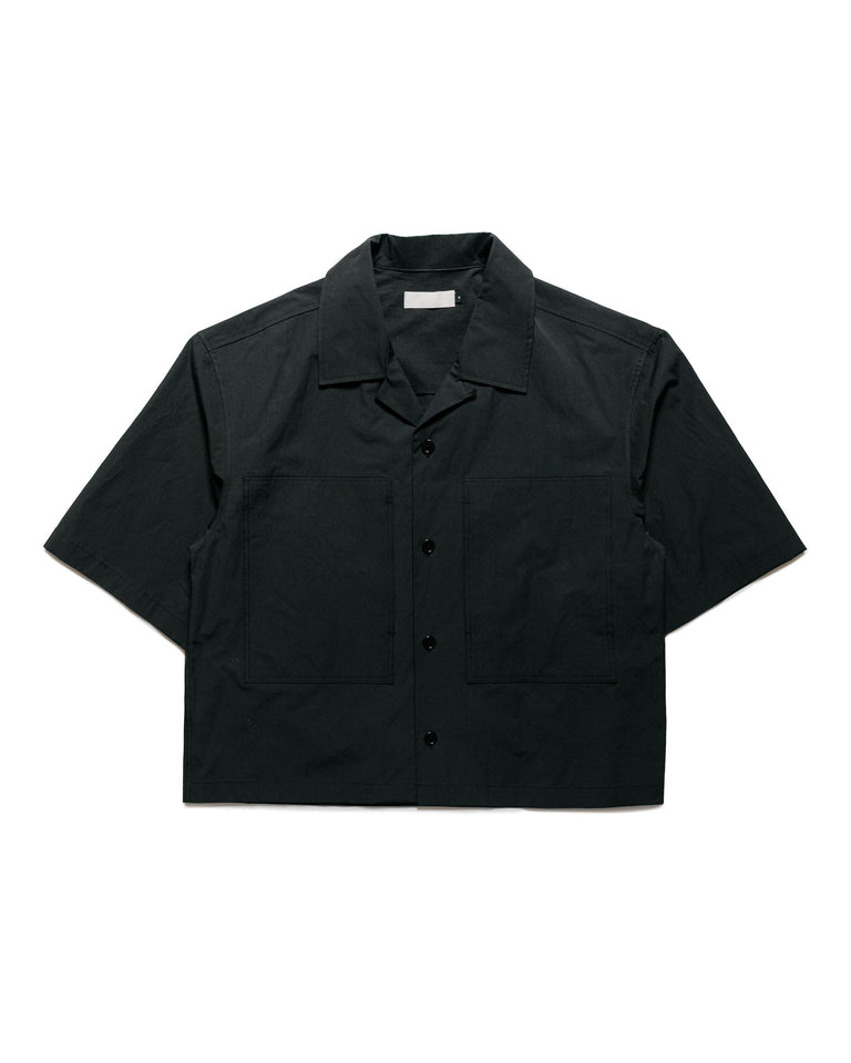 Amomento Pocket Half Shirts Black