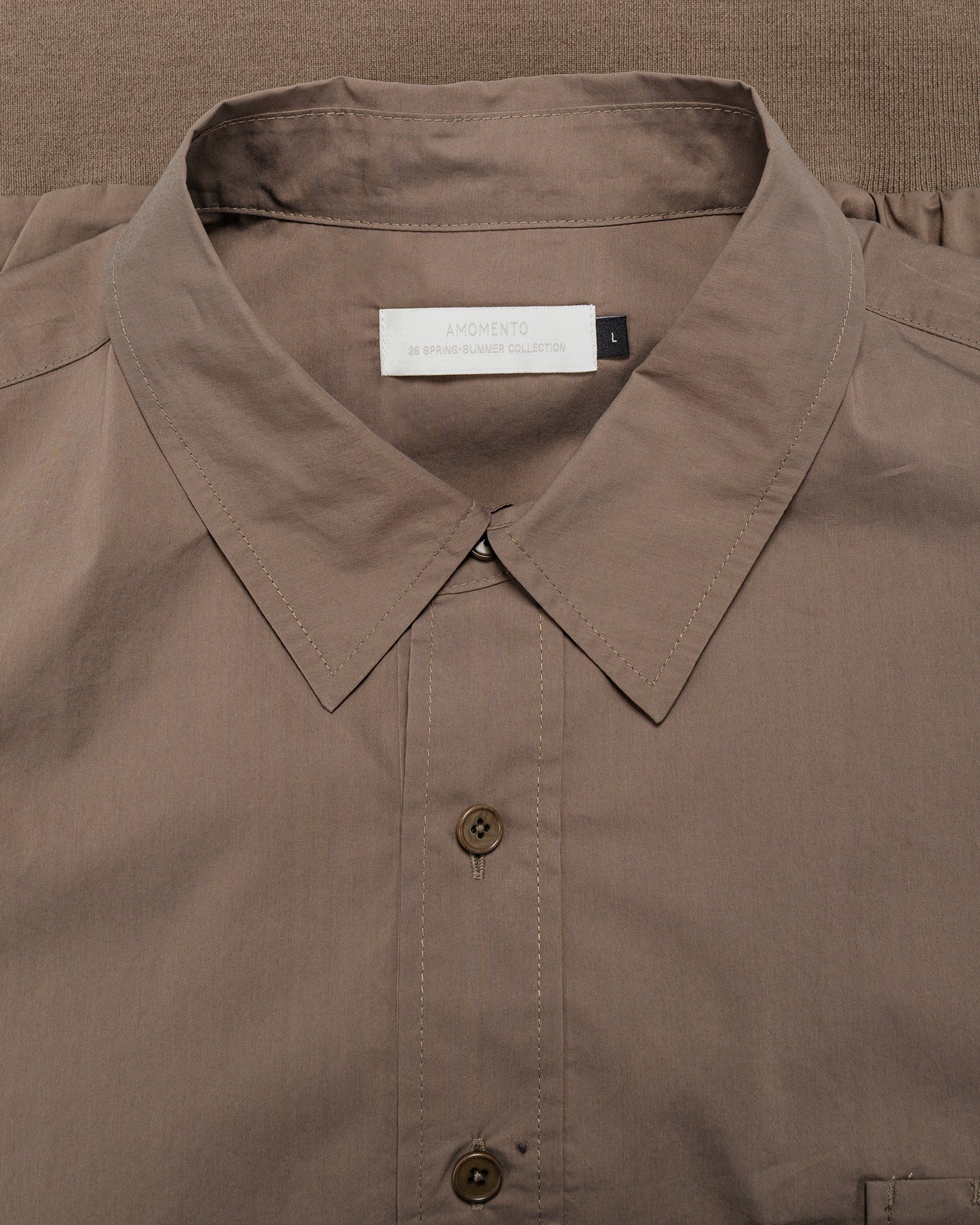 lost & found Amomento Amomento Pocket Pullover Khaki