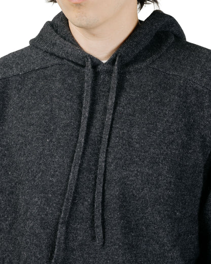 Amomento Racoon Hoodie Knit Charcoal