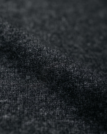 Amomento Racoon Hoodie Knit Charcoal