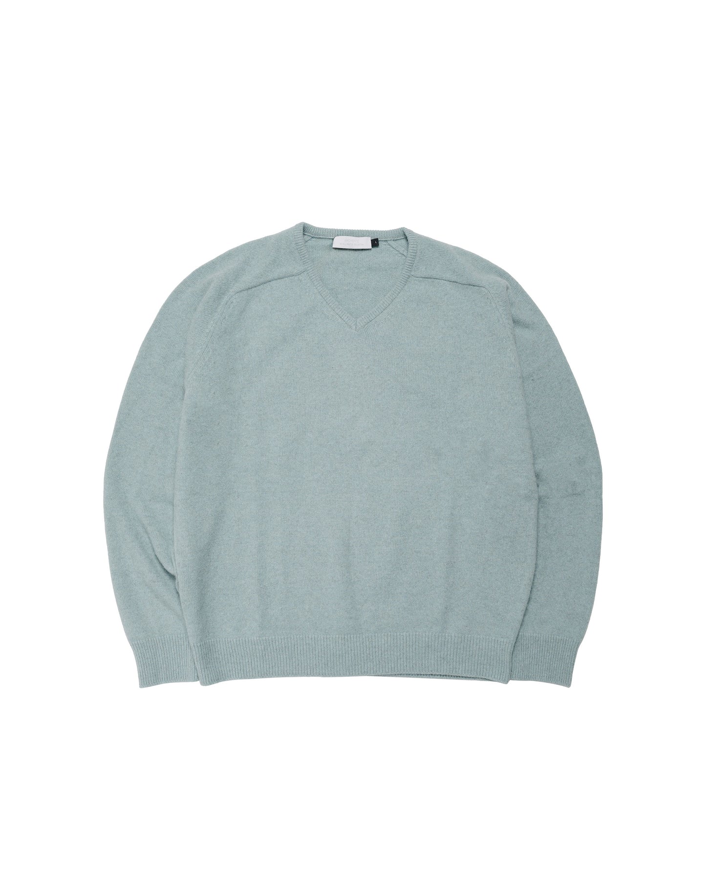 Amomento Racoon V-Neck Knit Mint