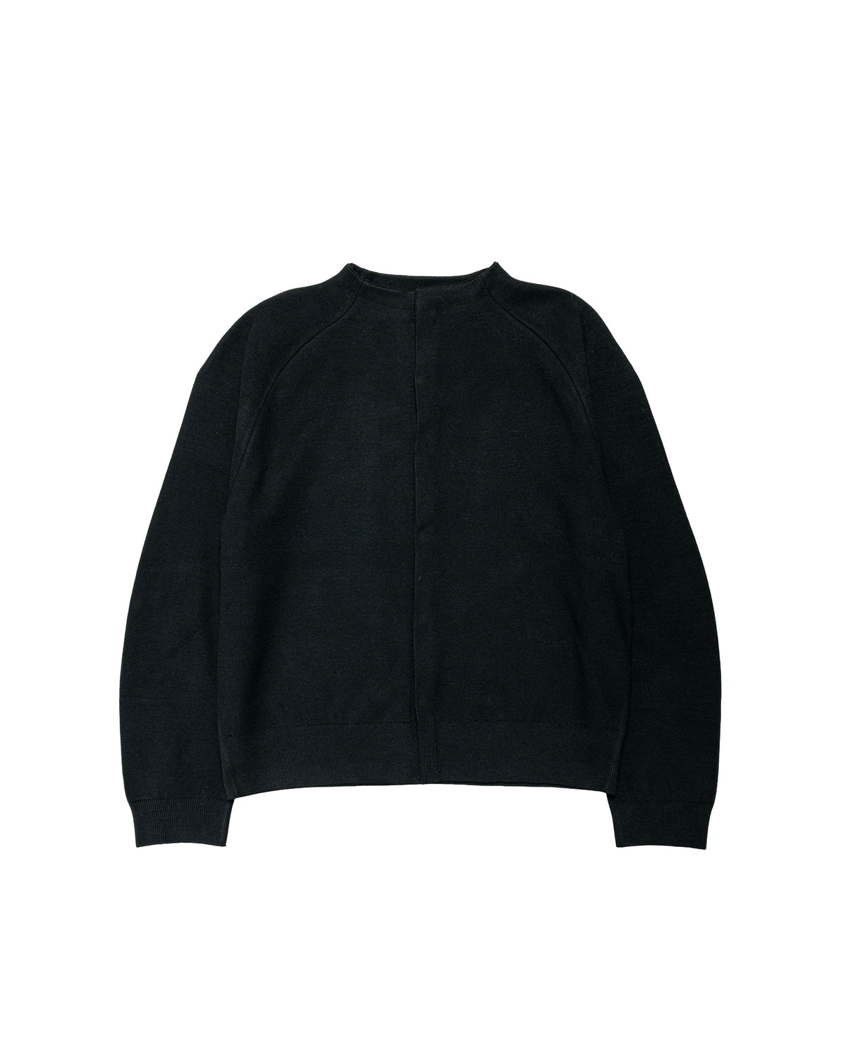 Amomento Rounded Sleeve Cardigan Black