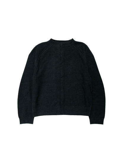Amomento Rounded Sleeve Cardigan Black