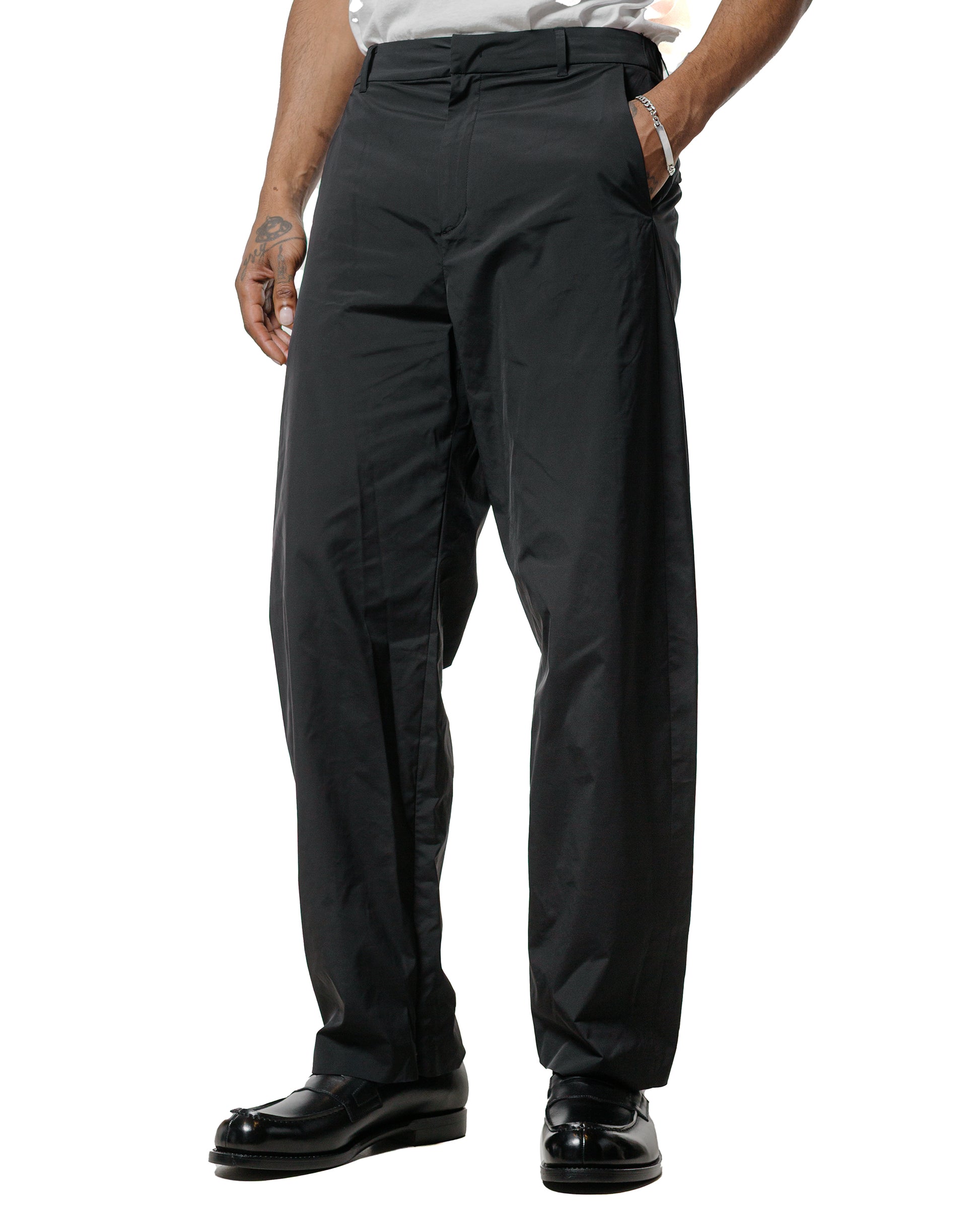 lost & found Amomento Amomento Taffeta Curved Leg Pants Black