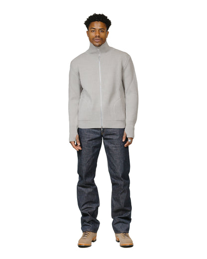 lost & found Andersen-Andersen Andersen-Andersen Navy Full-Zip Pockets Light Grey