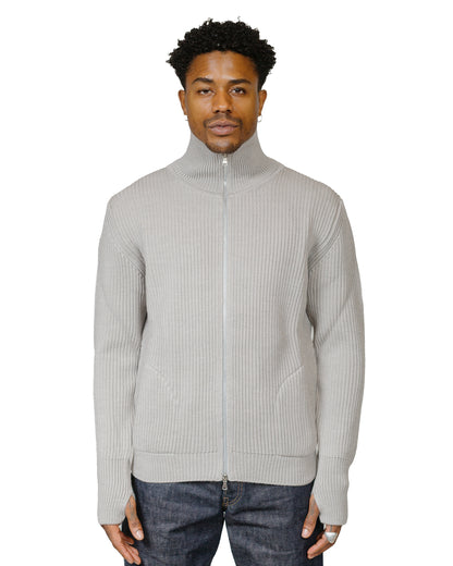 lost & found Andersen-Andersen Andersen-Andersen Navy Full-Zip Pockets Light Grey