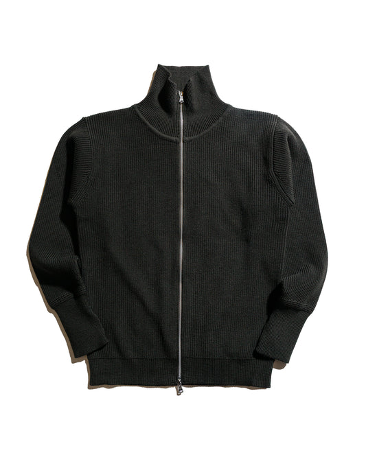 lost & found Andersen-Andersen Andersen-Andersen Sailor Full-Zip Hunting Green