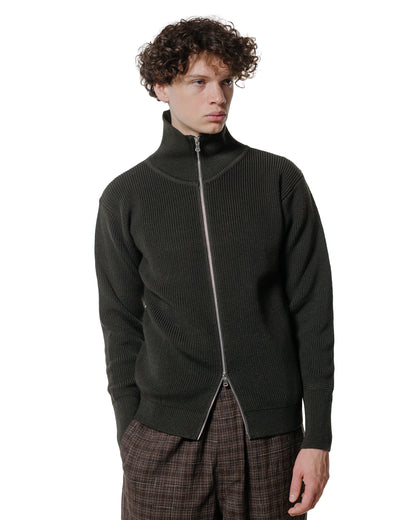 lost & found Andersen-Andersen Andersen-Andersen Sailor Full-Zip Hunting Green