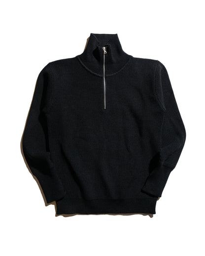 lost & found Andersen-Andersen Andersen-Andersen Sailor Half-Zip Black