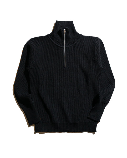 lost & found Andersen-Andersen Andersen-Andersen Sailor Half-Zip Black
