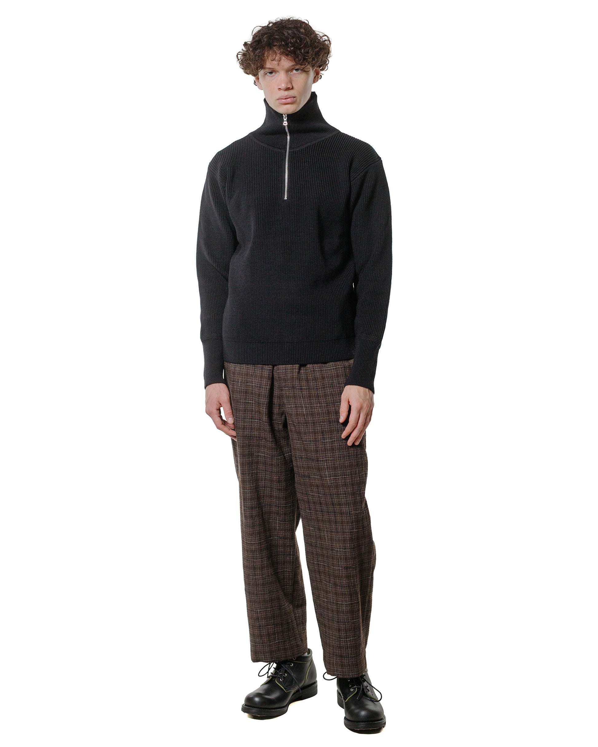 lost & found Andersen-Andersen Andersen-Andersen Sailor Half-Zip Black