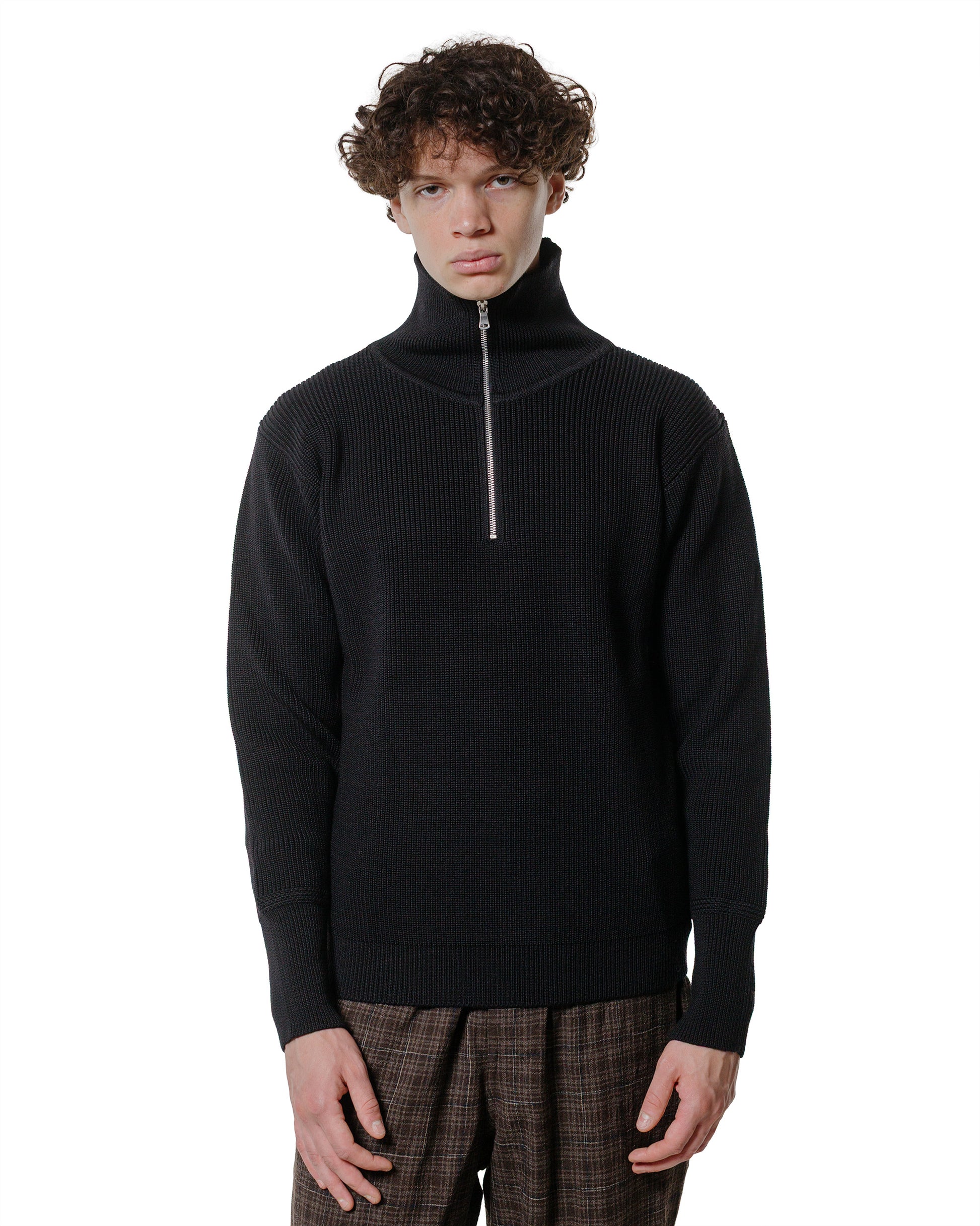 lost & found Andersen-Andersen Andersen-Andersen Sailor Half-Zip Black