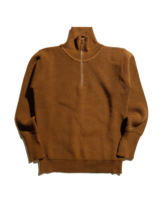 lost & found Andersen-Andersen Andersen-Andersen Sailor Half-Zip Tobak