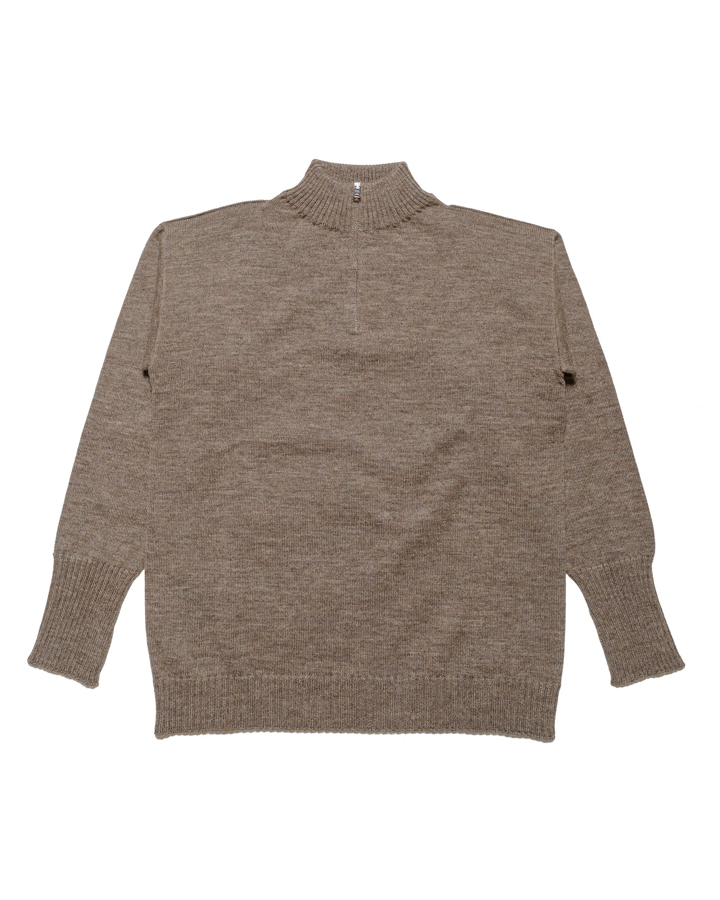 lost & found Andersen-Andersen Andersen-Andersen Seaman Half-Zip Natural Taupe