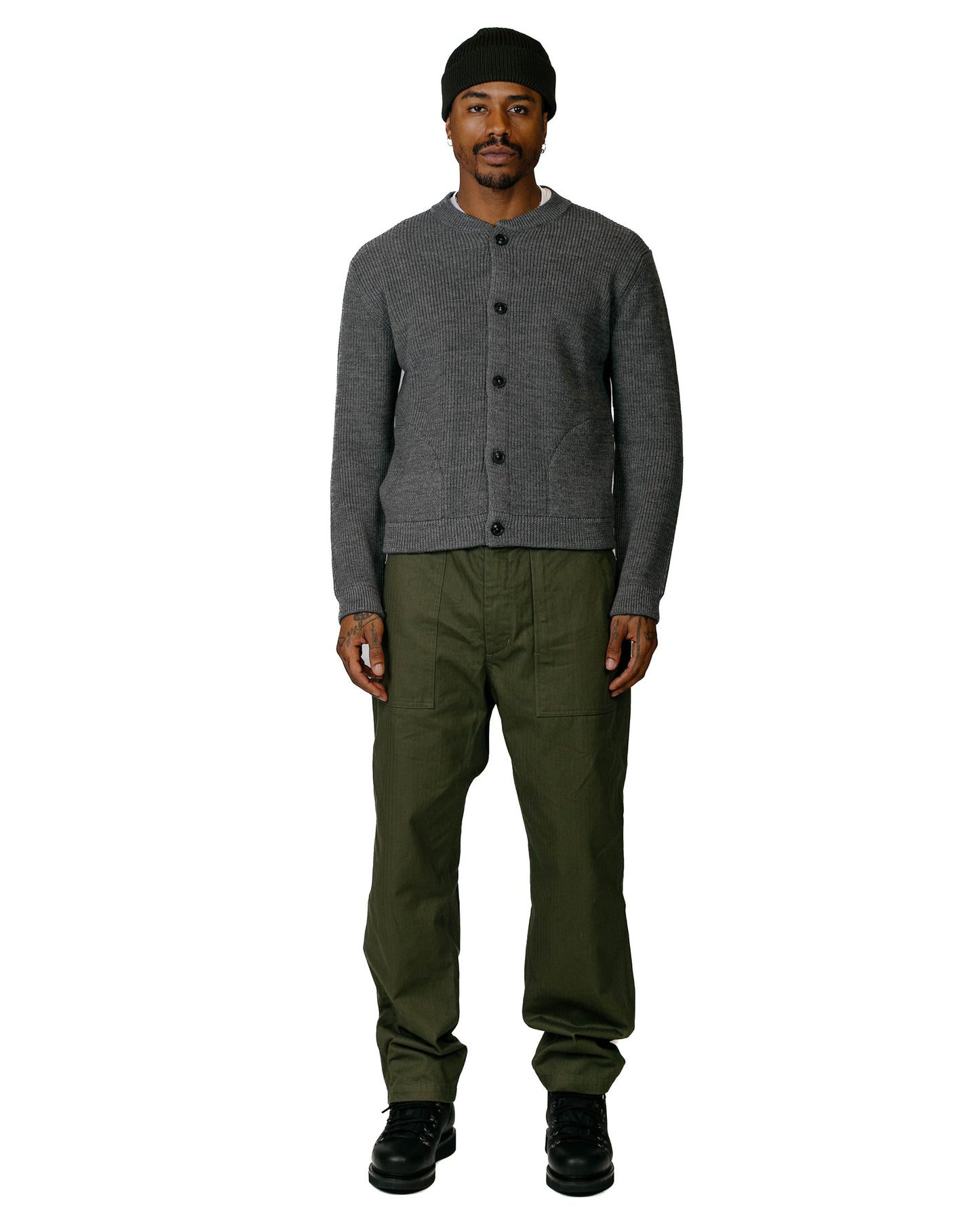 lost & found Andersen-Andersen Andersen-Andersen Skipper Jacket Grey