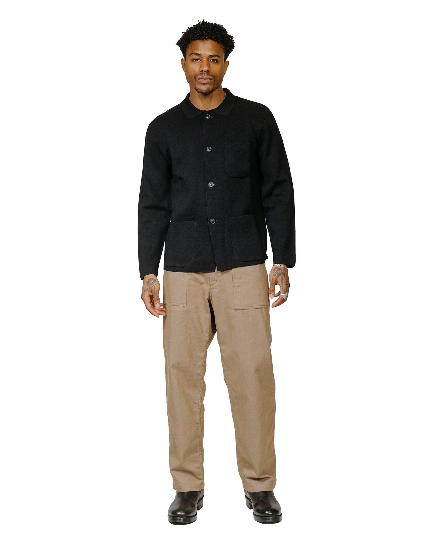 lost & found Andersen-Andersen Andersen-Andersen Work Jacket Black