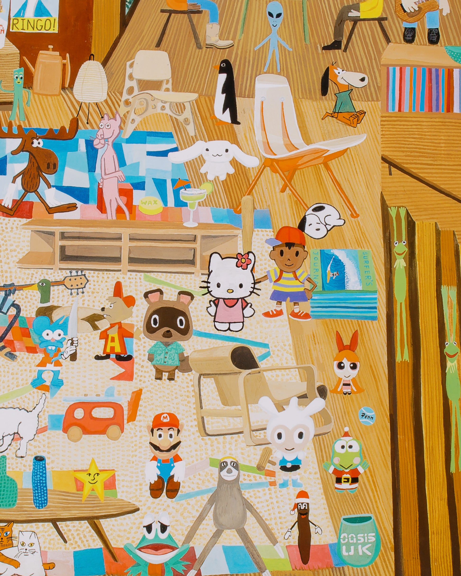 lost & found Lost & Found Andrew Watch / Lost & Found "Life's Good" Print