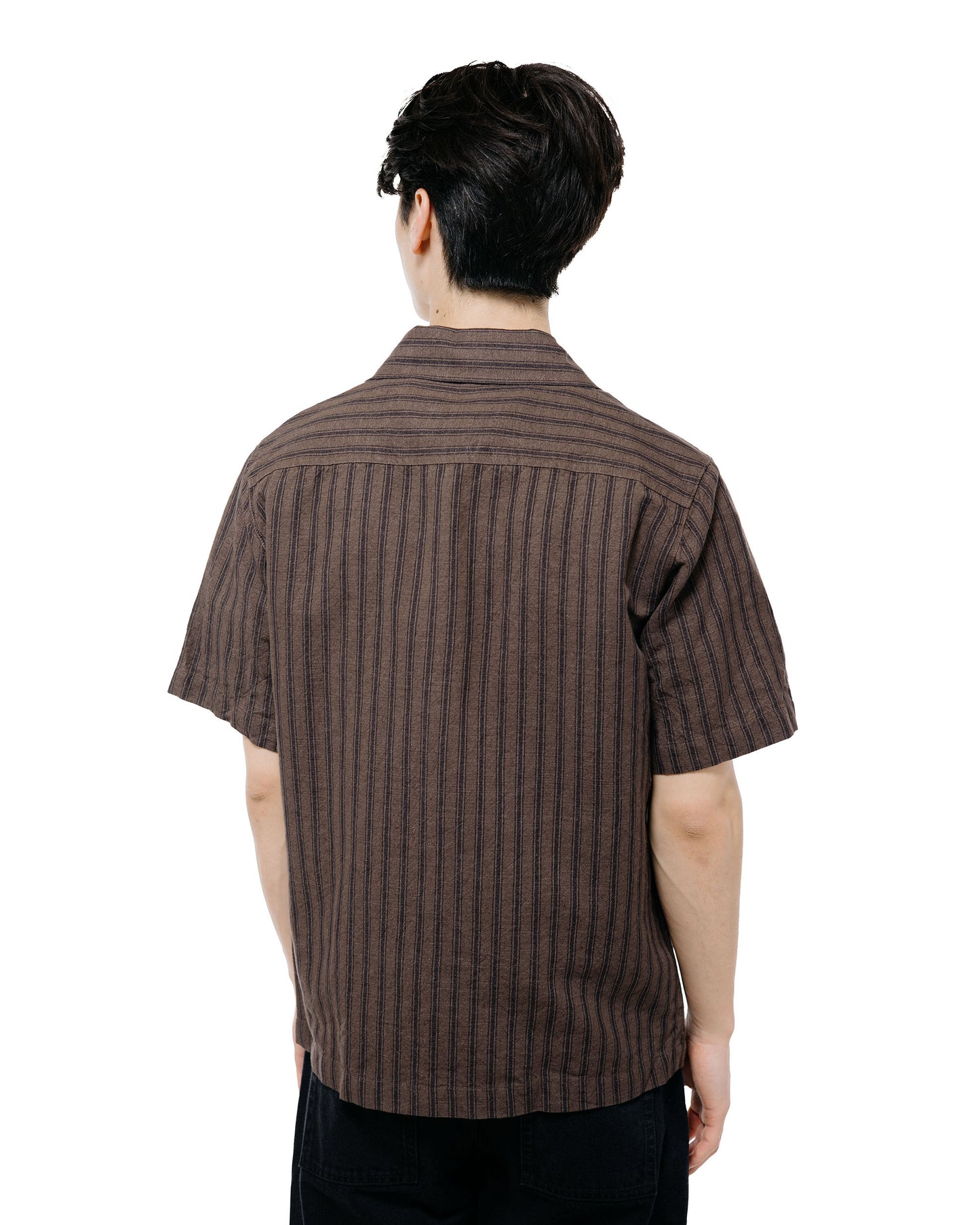 Another Aspect Another Shirt 2.0 Brown Stripe