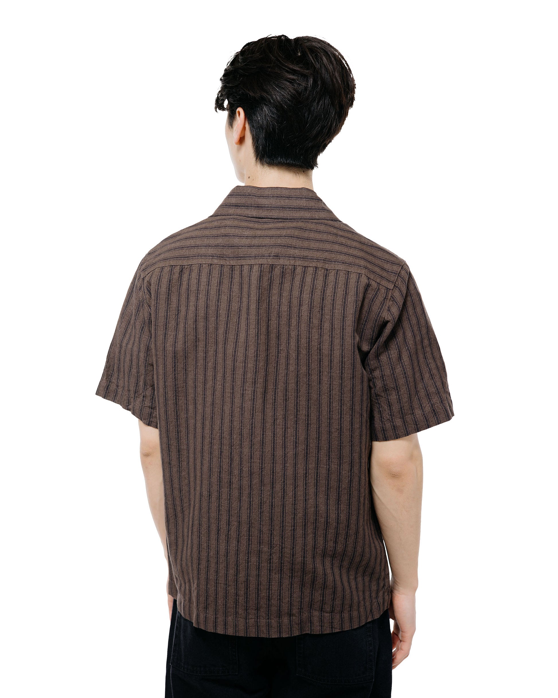 Another Aspect Another Shirt 2.0 Brown Stripe