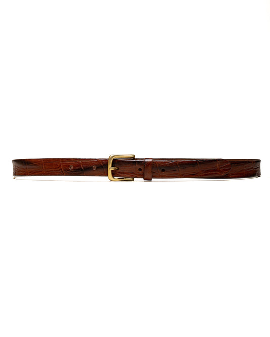 Another Aspect Another Belt 1.0 Brown Croc