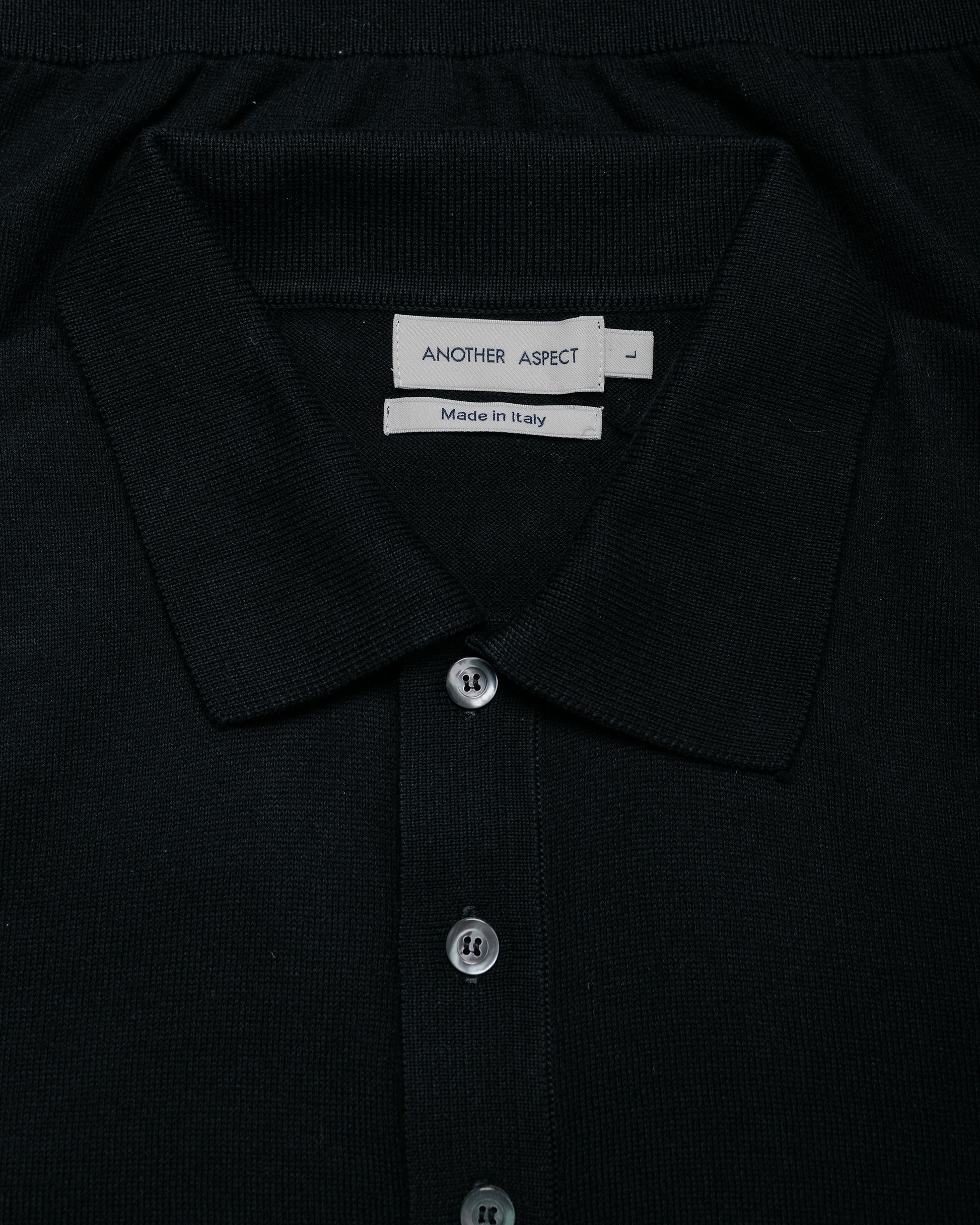 lost & found Another Aspect Another Aspect Another Polo Shirt 3.0 Black