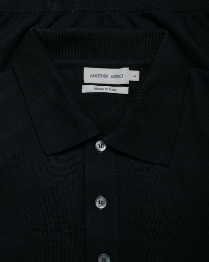lost & found Another Aspect Another Aspect Another Polo Shirt 3.0 Black