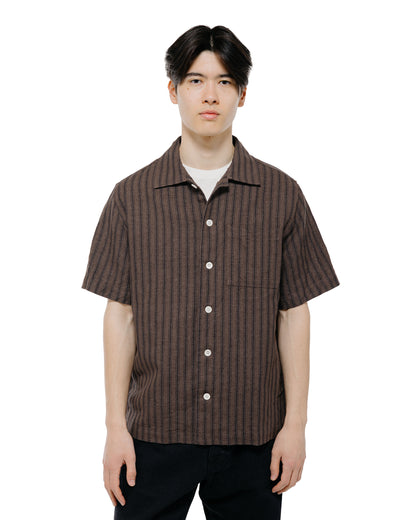 Another Aspect Another Shirt 2.0 Brown Stripe