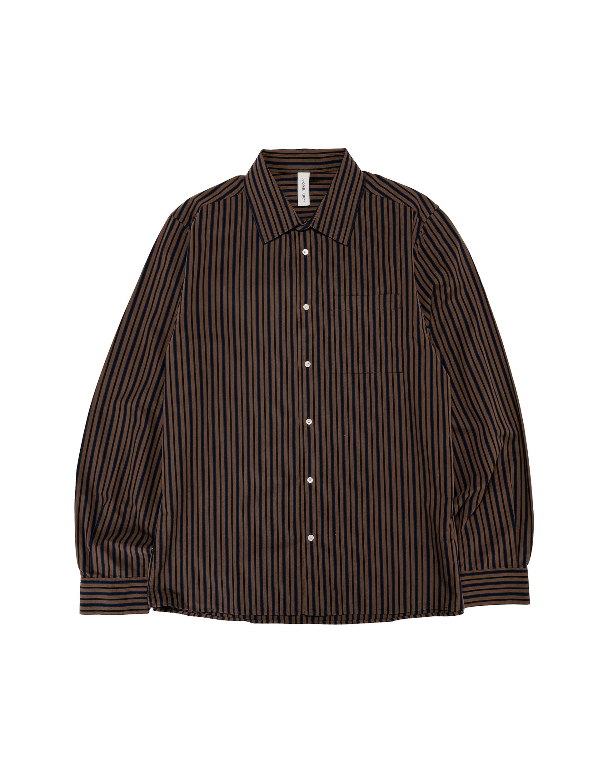 Another Aspect Another Shirt 3.0 Brown/Black Stripe