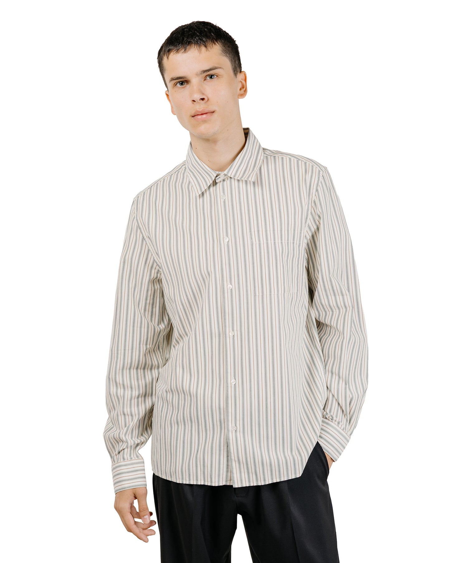 Another Aspect Another Shirt 3.0 Small Green Stripe