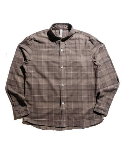 lost & found Another Aspect Another Aspect Another Shirt 4.0 Light Brown Check