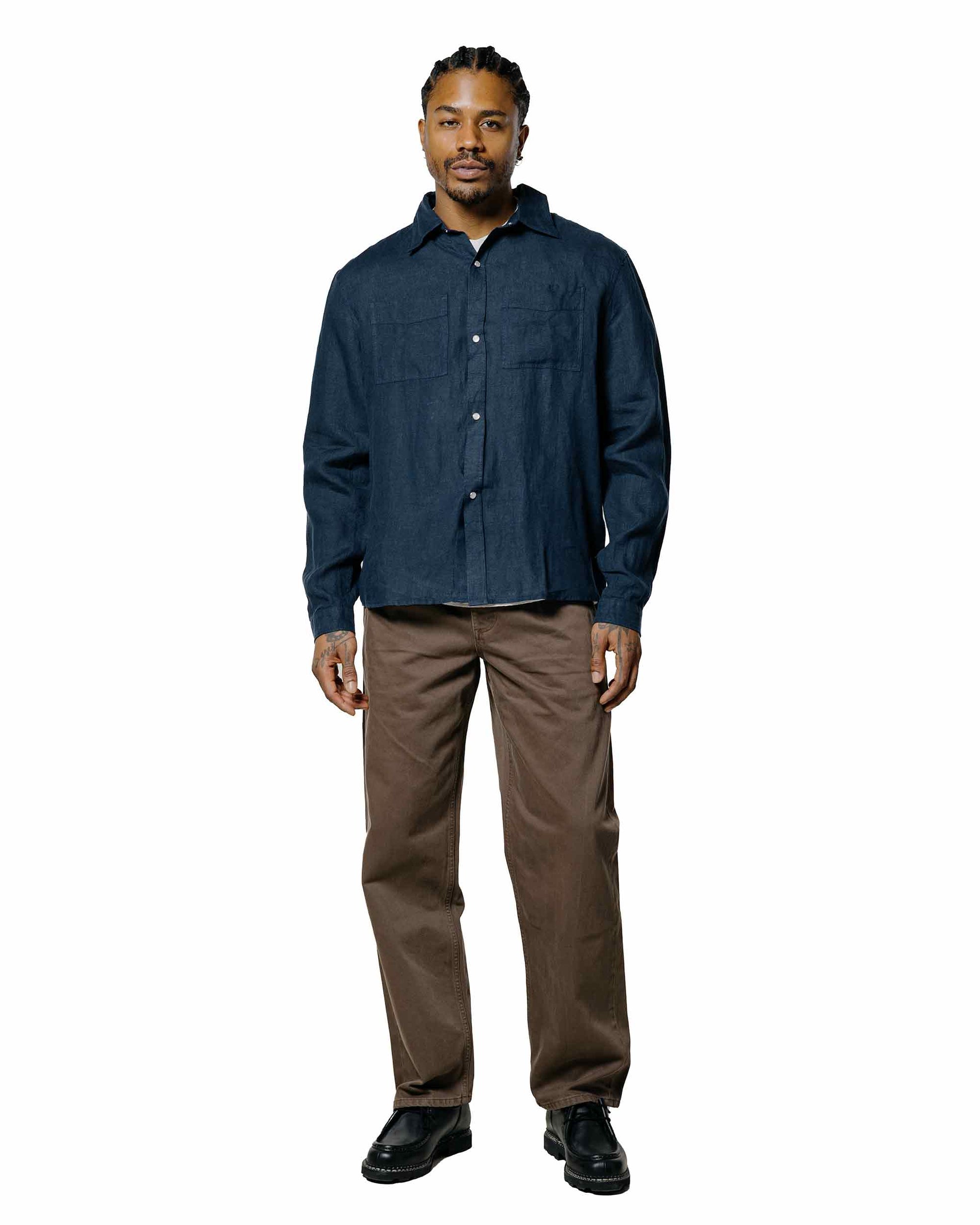 lost & found Another Aspect Another Aspect Another Shirt 5.0 Navy