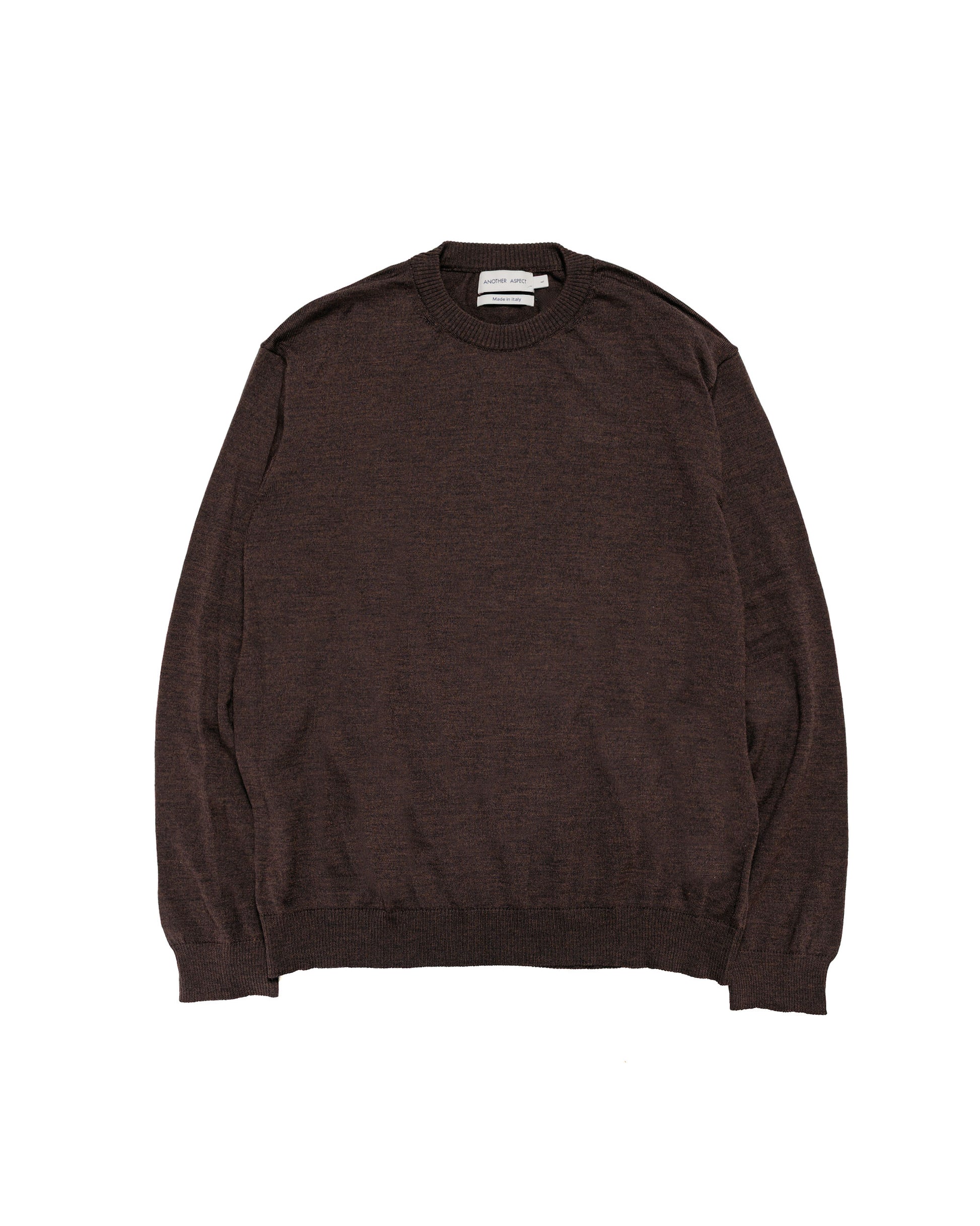 Another Aspect Another Sweater 5.0 Brown Melange