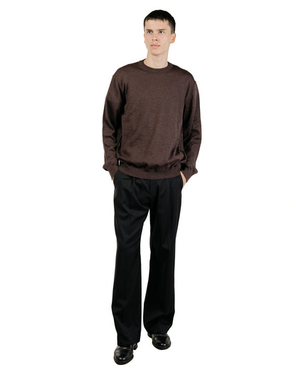 Another Aspect Another Sweater 5.0 Brown Melange