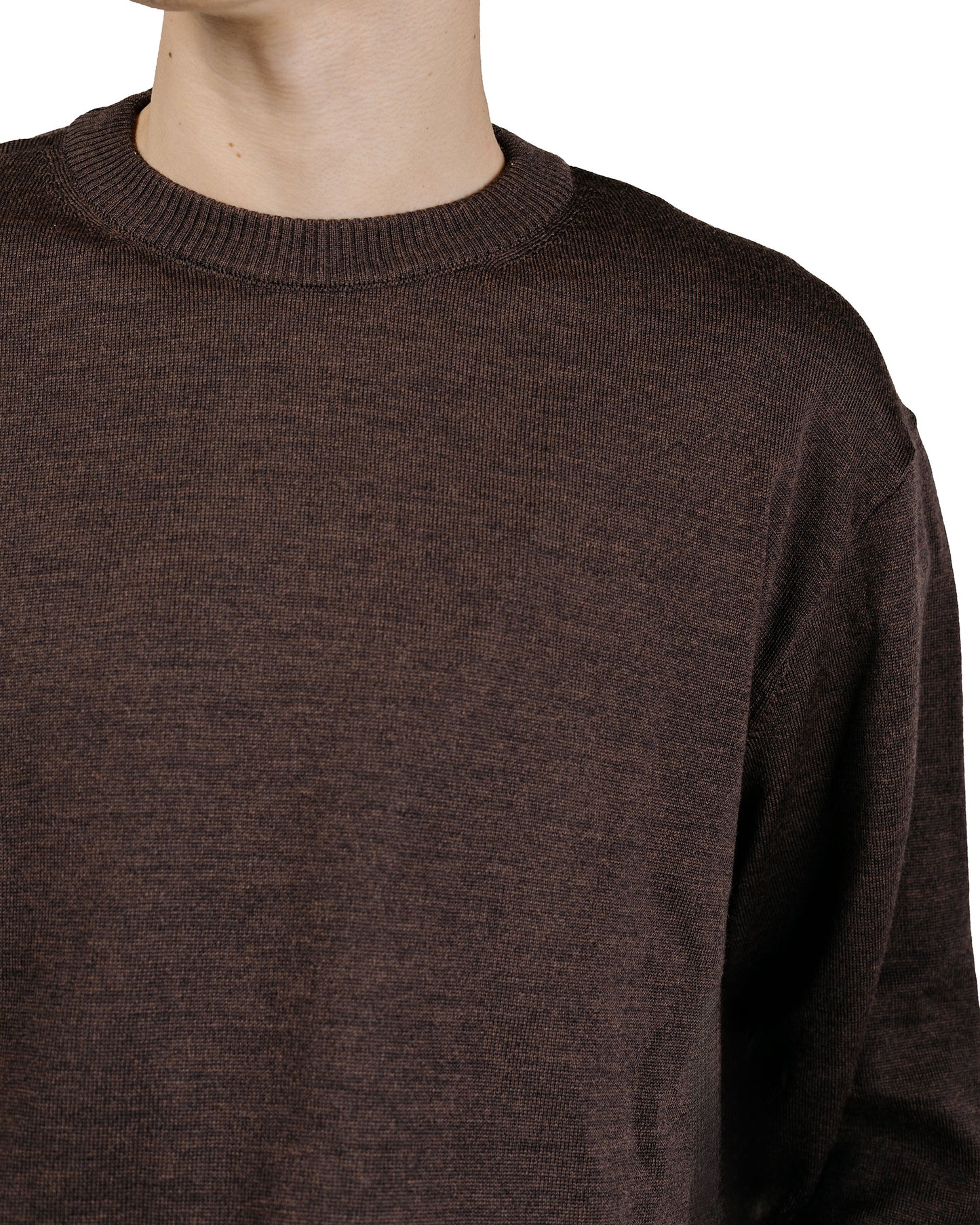 Another Aspect Another Sweater 5.0 Brown Melange