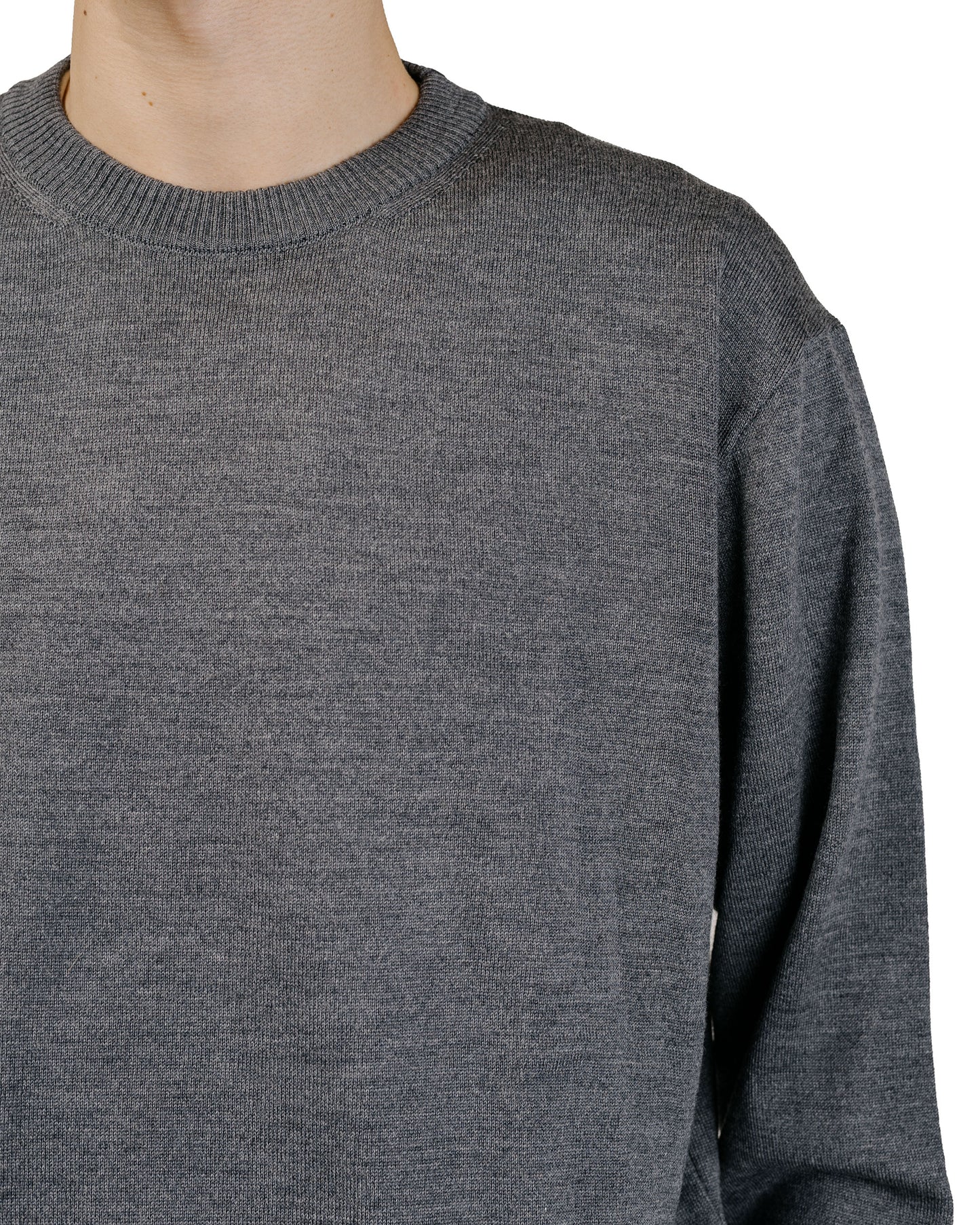 Another Aspect Another Sweater 5.0 Grey Melange