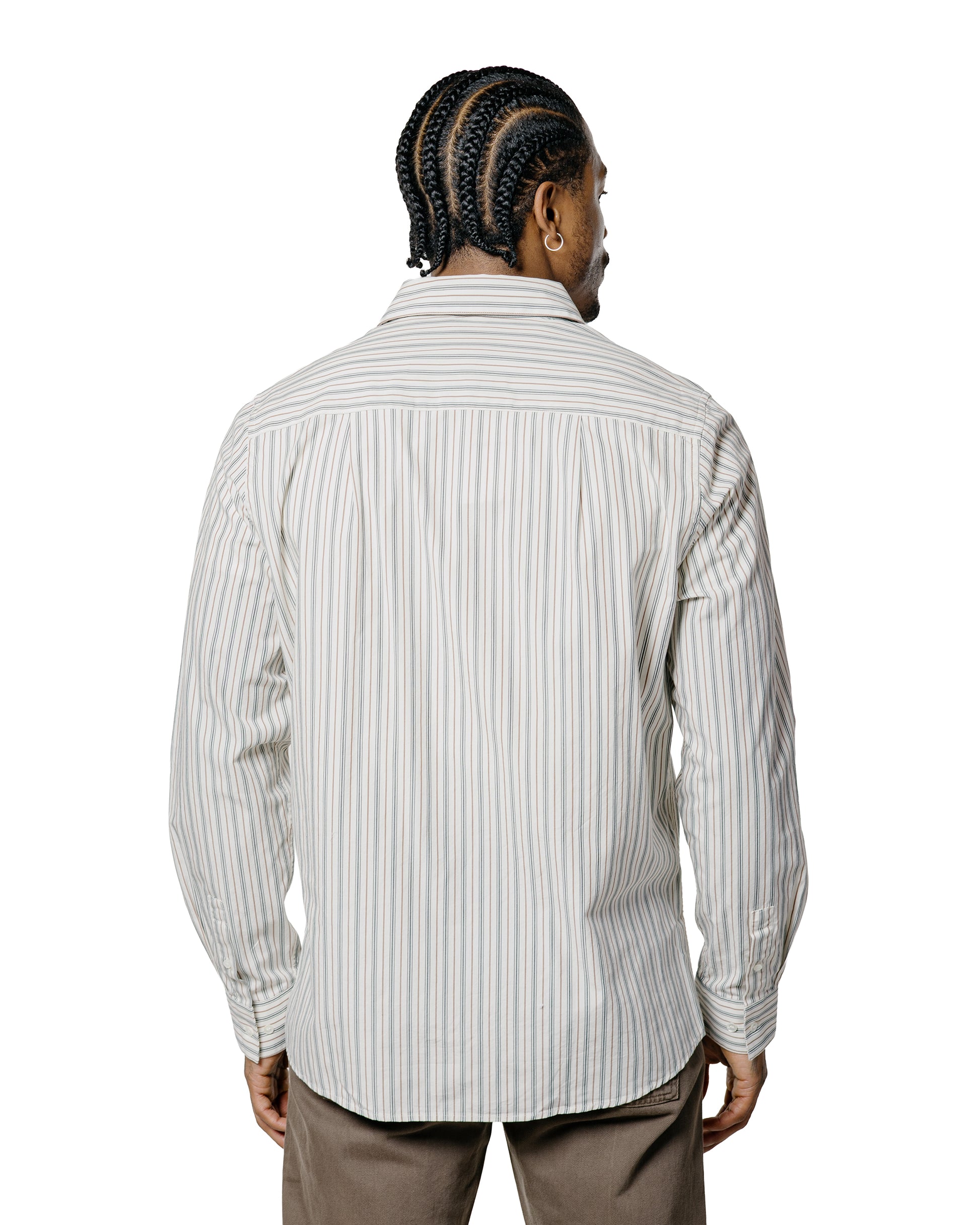 lost & found Another Aspect Another Aspect Another Shirt 3.0 Small Green Stripe