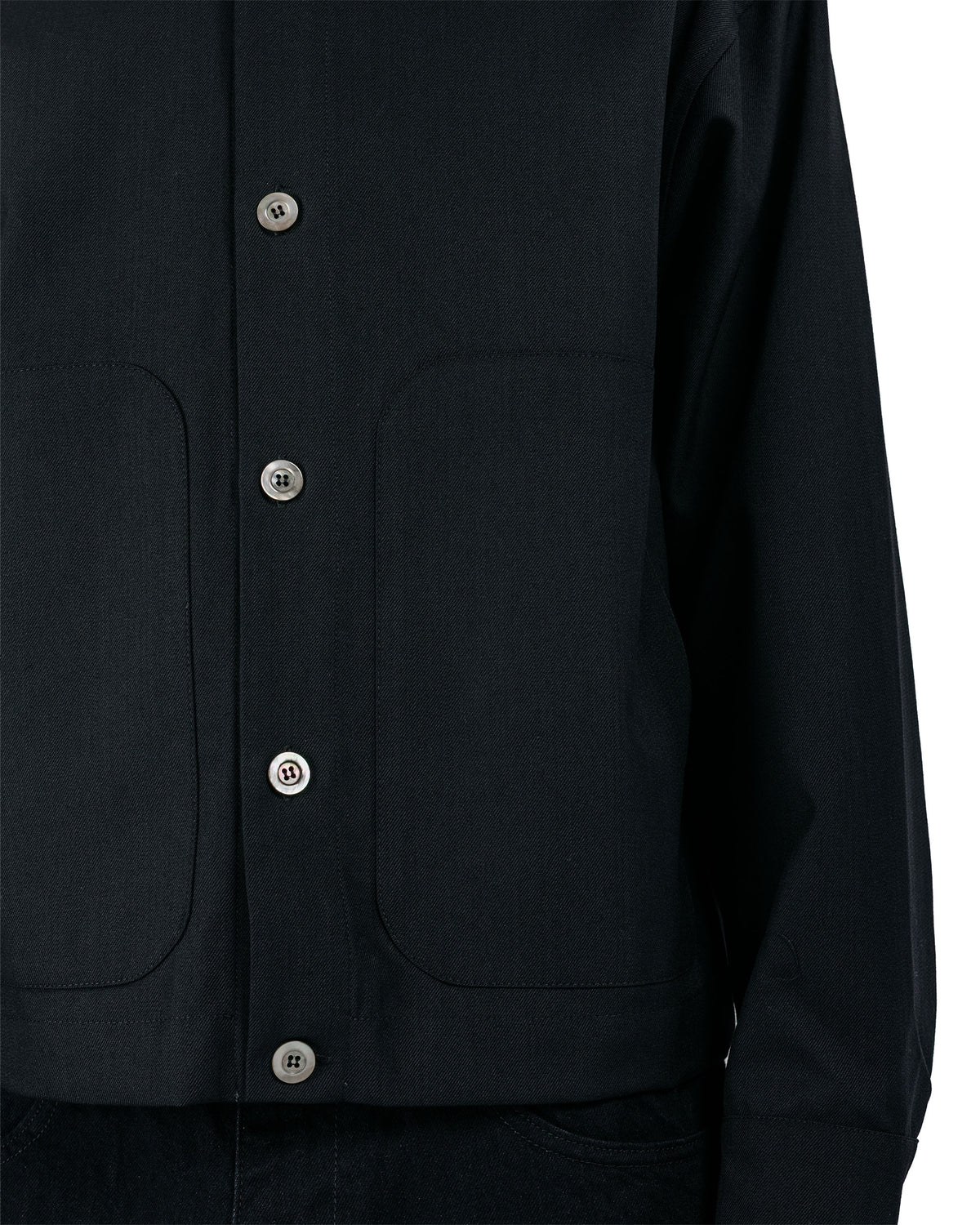 Arpenteur Sigma Wool Gabardine Black