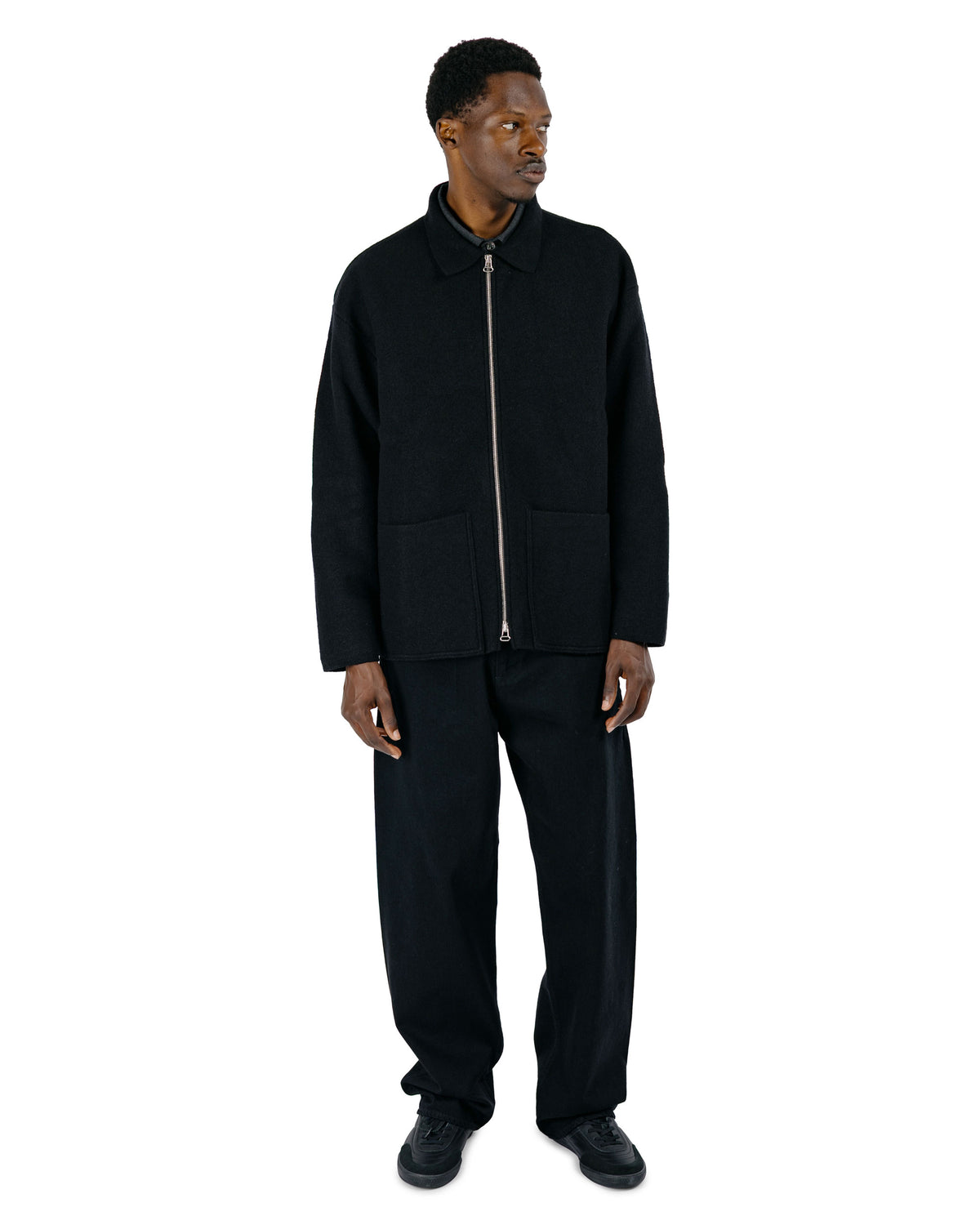 Arpenteur Linea Felted Wool Black