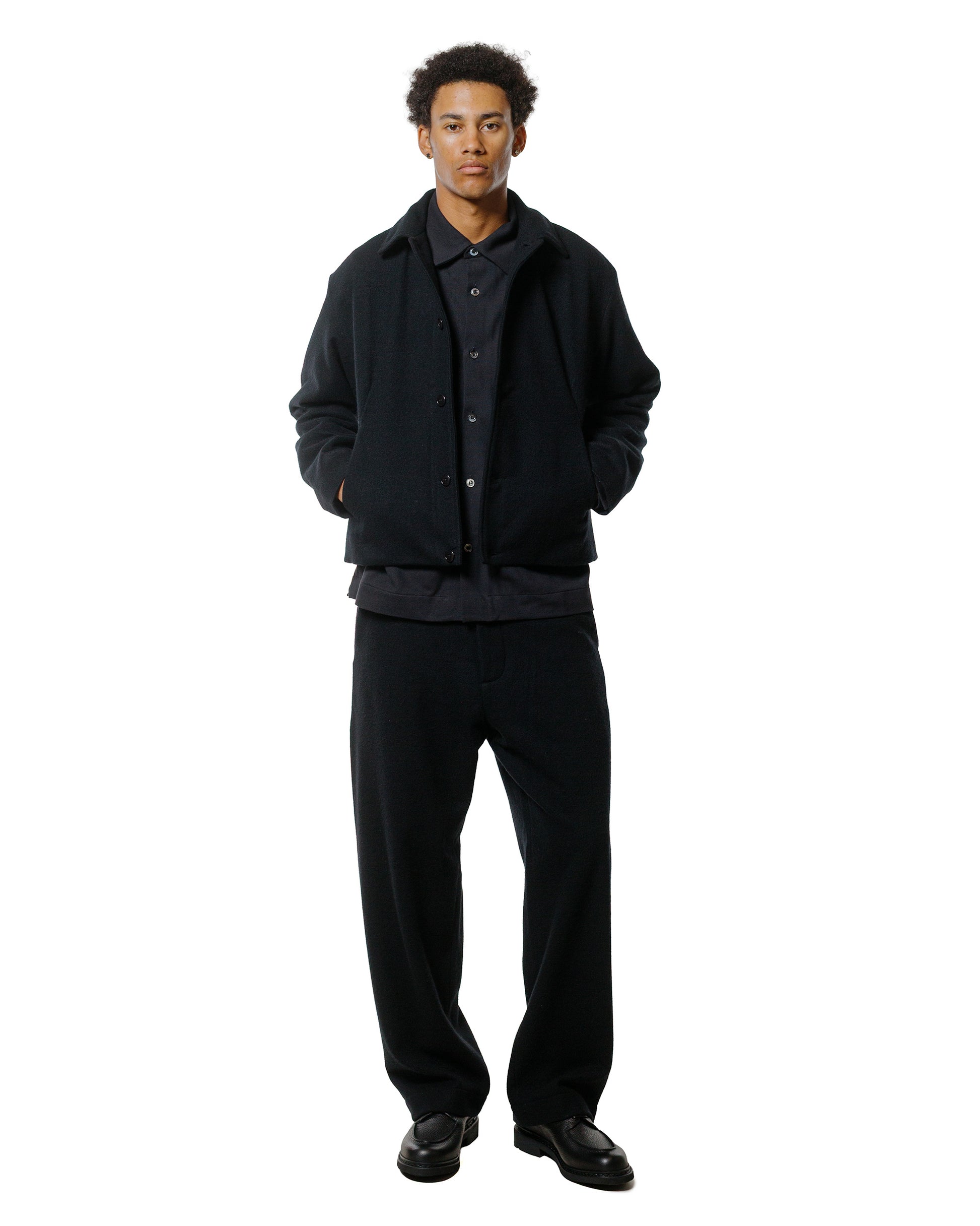 lost & found Arpenteur Arpenteur Lux J 120s Shaggy Wool Black