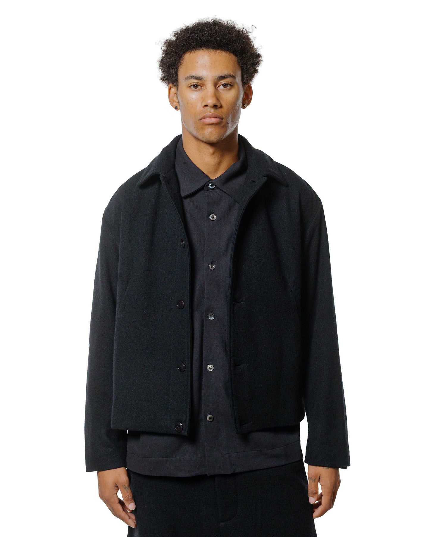 lost & found Arpenteur Arpenteur Lux J 120s Shaggy Wool Black