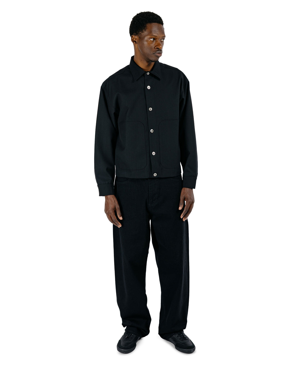 Arpenteur Sigma Wool Gabardine Black