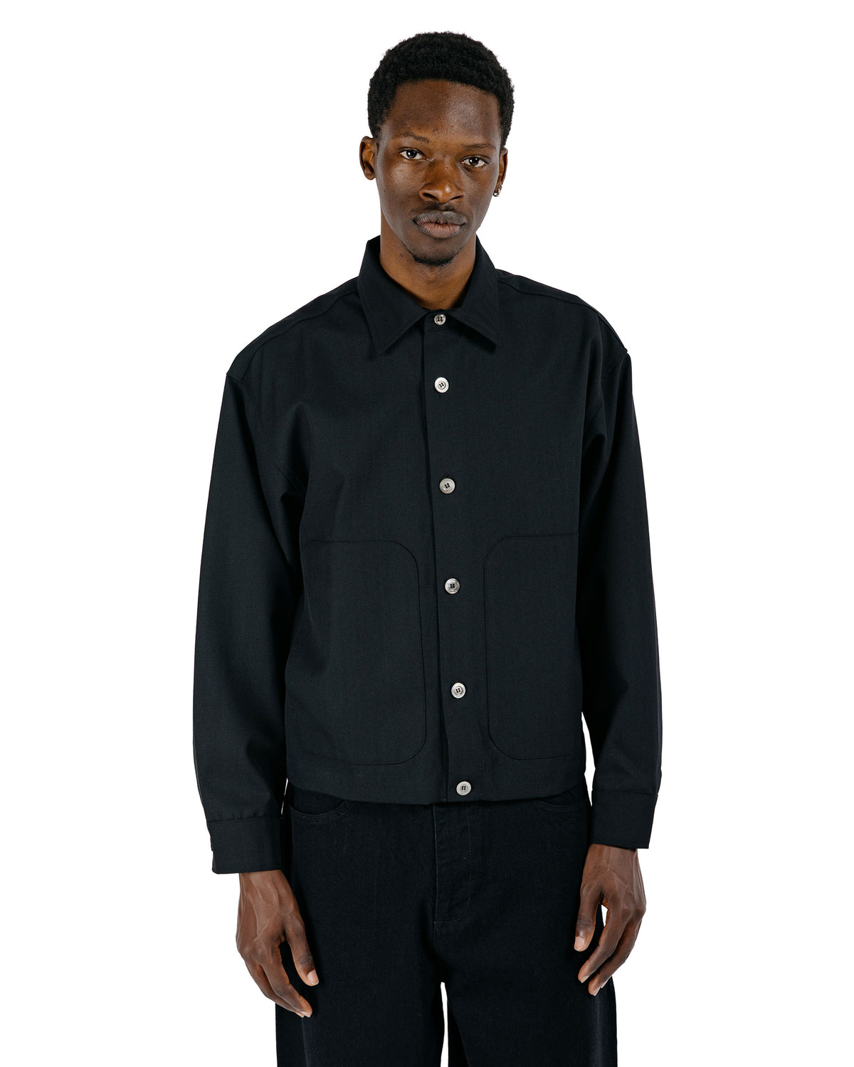 Arpenteur Sigma Wool Gabardine Black