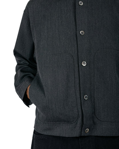 Arpenteur Sigma Wool Gabardine Charcoal