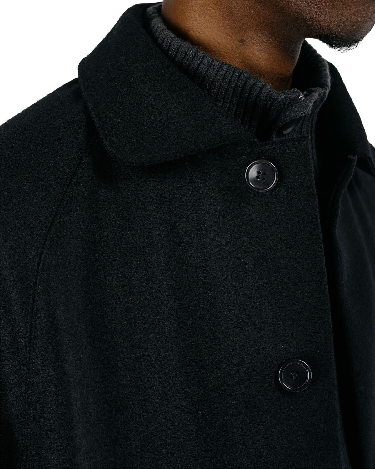 Arpenteur Utile Wool Melton Black